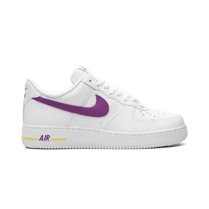 Nike Air Force 1 Low EMB Bold Berry Lakers Mens