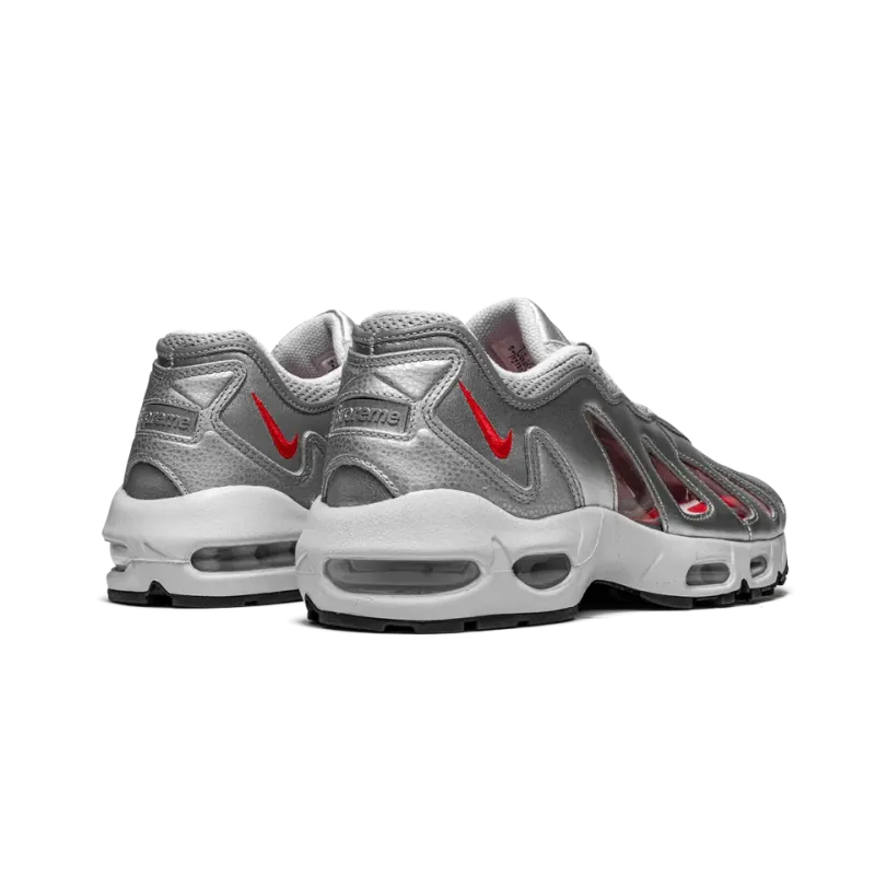 Nike Air Max 96 Supreme - Silver Mens