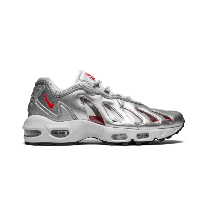Nike Air Max 96 Supreme - Silver Mens