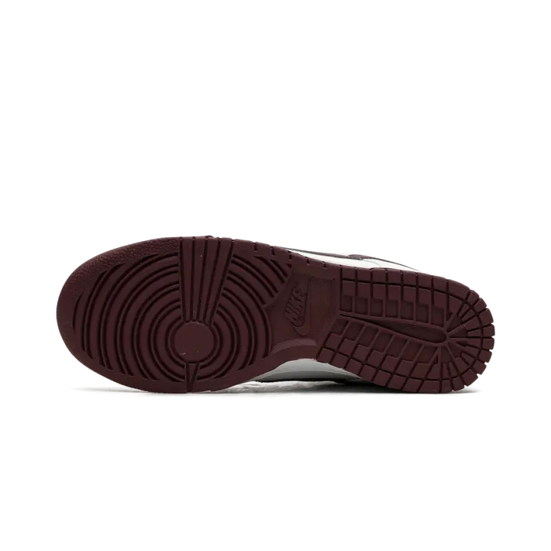 Nike Dunk Low Retro White Night Maroon Mens