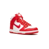 Nike Dunk High GS White / University Red Grade School