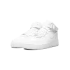 Nike Air Force 1 Mid GS Triple White Grade School