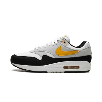 Nike Air Max 1 White / University Gold / Black Mens