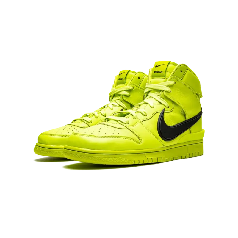 Nike Dunk High Ambush - Flash Lime Mens