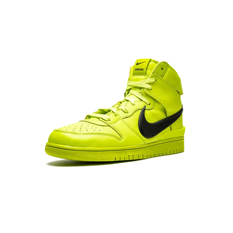 Nike Dunk High Ambush - Flash Lime Mens