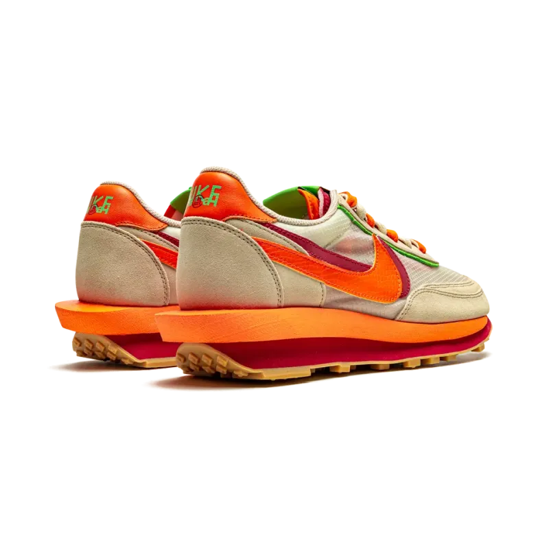 Nike LDWaffle Sacai x Clot - Net Orange Blaze Mens