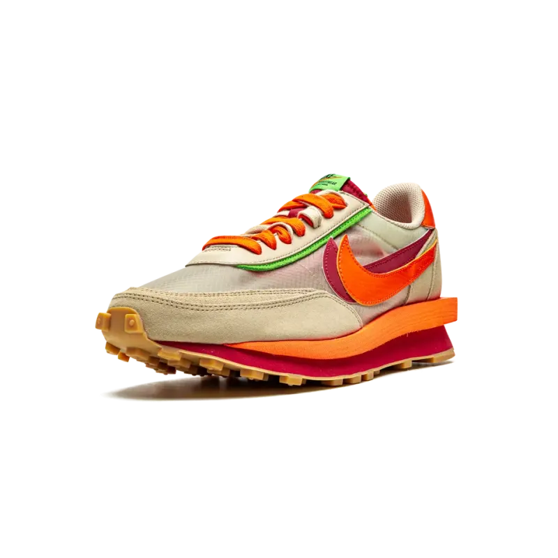 Nike LDWaffle Sacai x Clot - Net Orange Blaze Mens