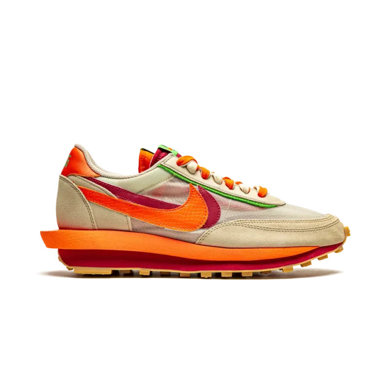 Nike LDWaffle Sacai x Clot - Net Orange Blaze Mens