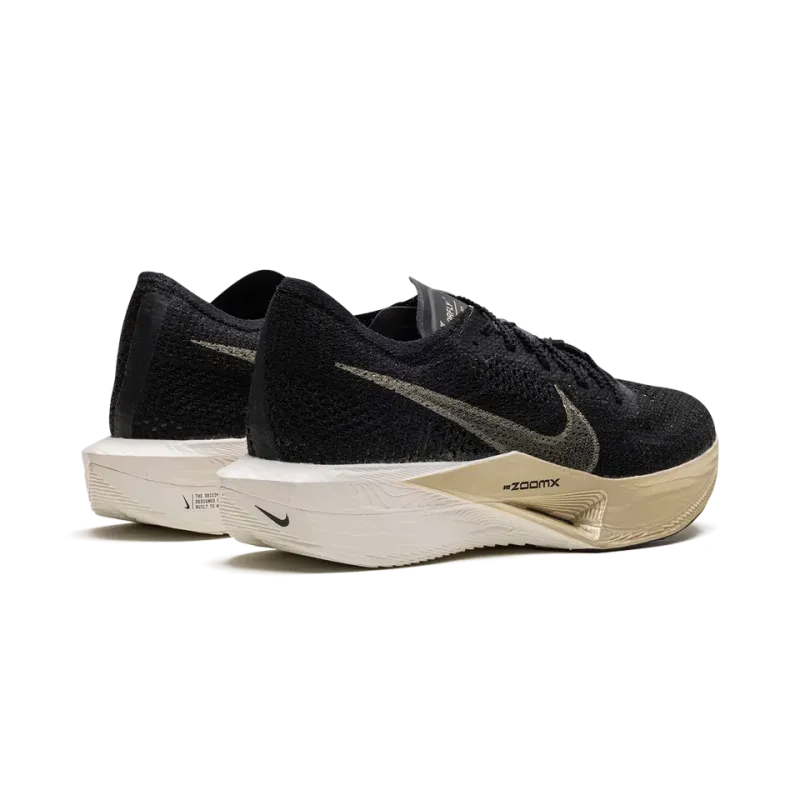 Nike ZoomX Vaporfly 3 Black Metallic Gold Grain Mens