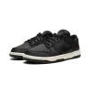 Nike Dunk Low Retro PRM Black Canvas Mens