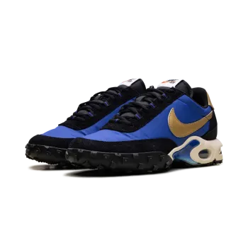 Nike Air Max Waffle Racer Hyper Blue / Metallic Gold Mens