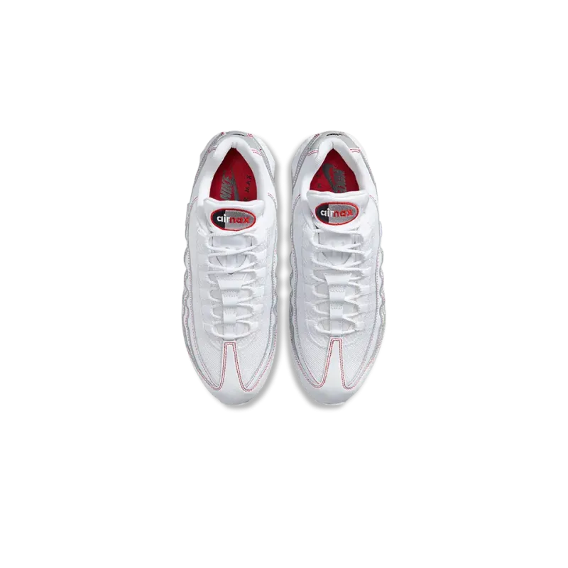 Nike Air Max 95 OG Big Bubble White University Red Mens