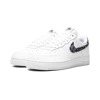 Nike AIR FORCE 1 LO '07 MNS WMNS Black Paisley Womens