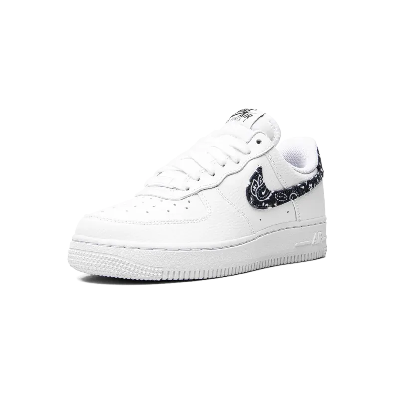 Nike AIR FORCE 1 LO '07 MNS WMNS Black Paisley Womens