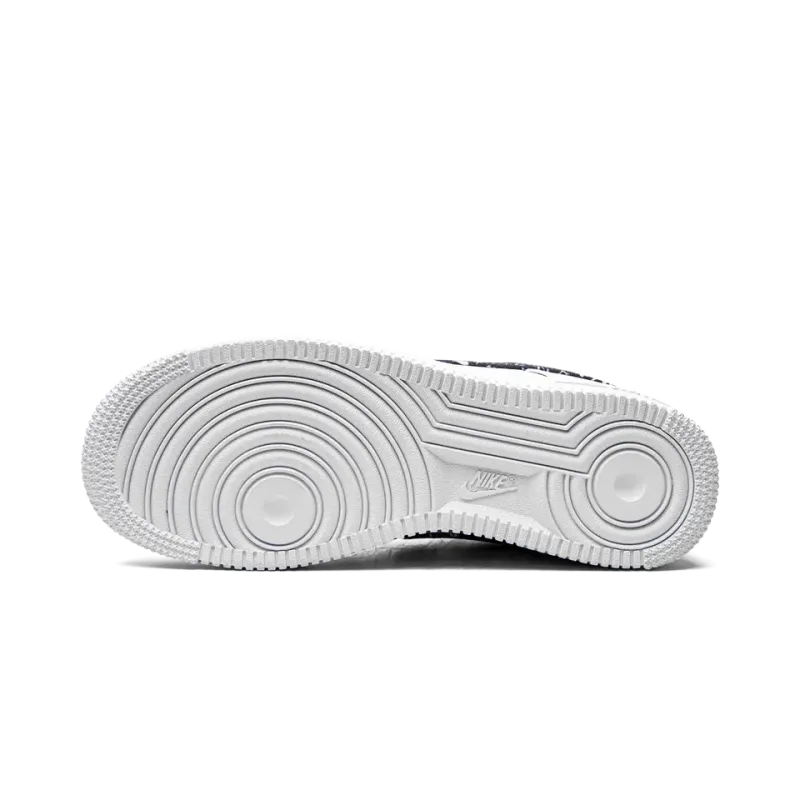 Nike AIR FORCE 1 LO '07 MNS WMNS Black Paisley Womens