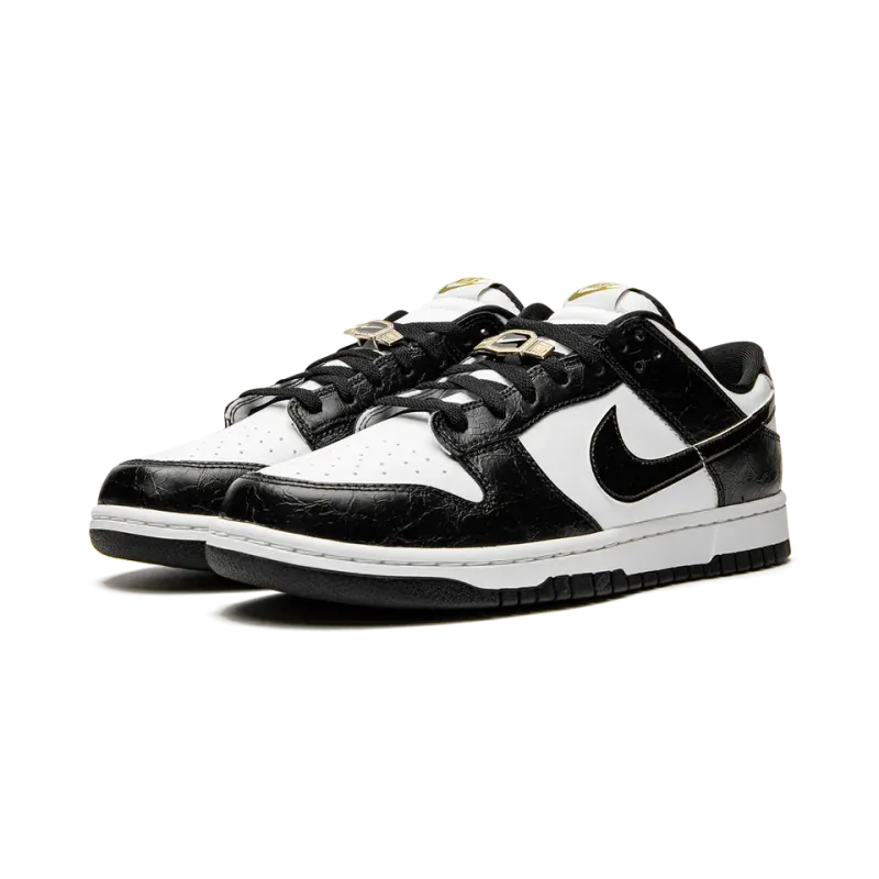 Nike Dunk Low World Champs - Black White Mens
