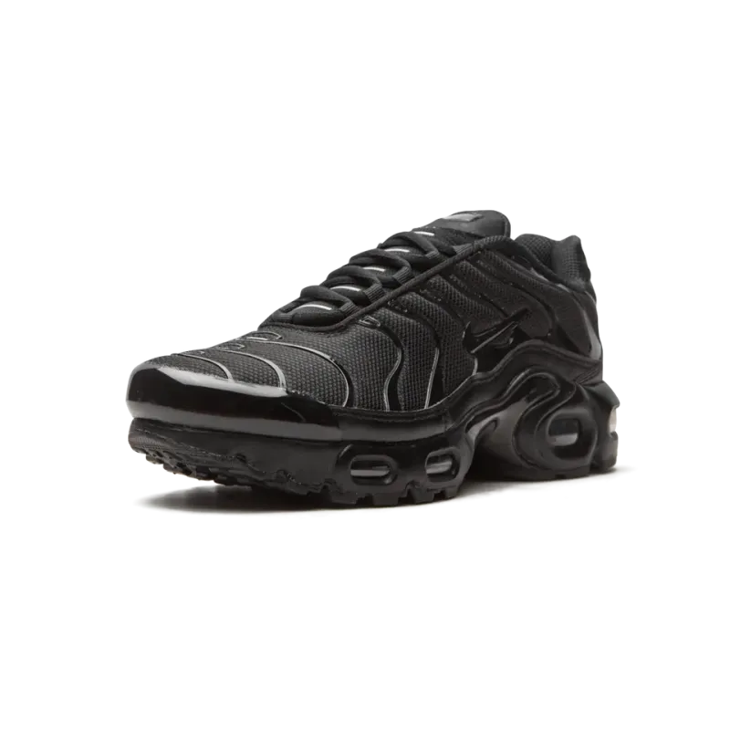 Nike Air Max Plus GS Triple Black Grade School