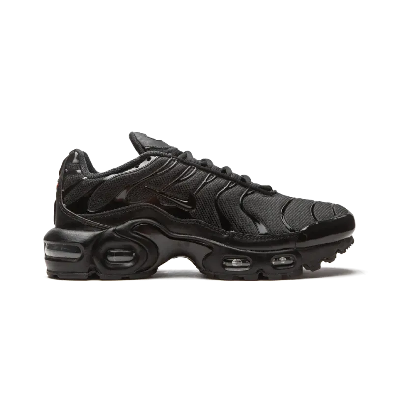 Nike Air Max Plus GS Triple Black Grade School