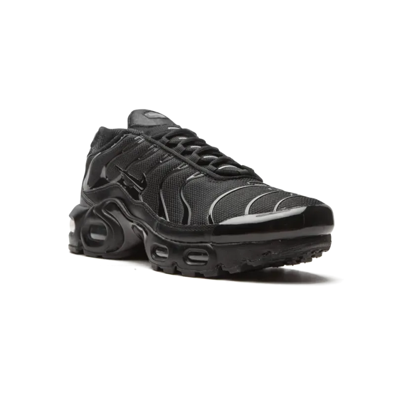 Nike Air Max Plus GS Triple Black Grade School