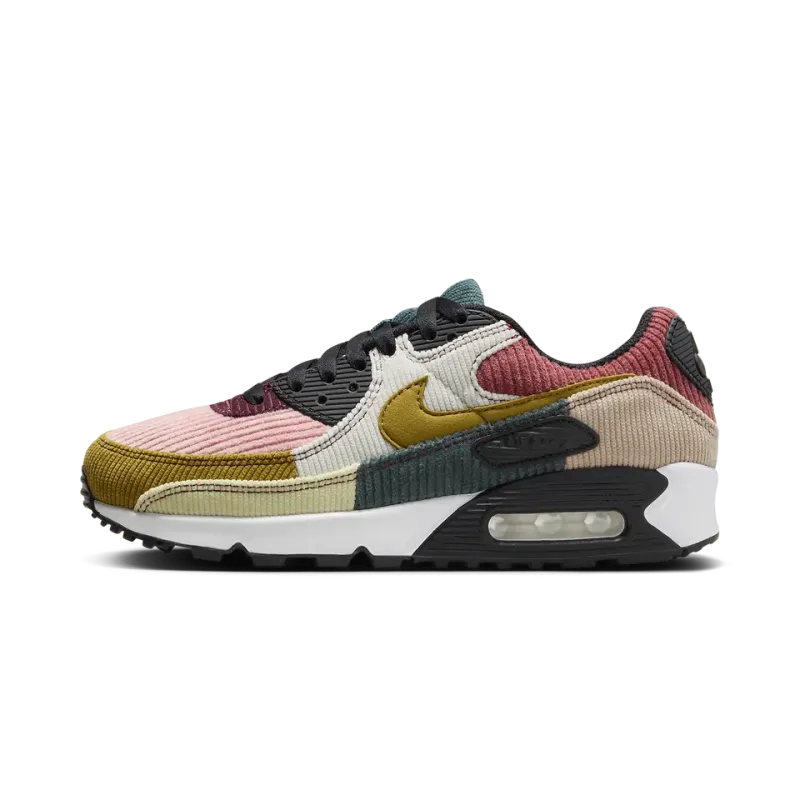 Nike AIR MAX 90 WMNS Multi-Color Corduroy Womens