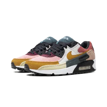 Nike AIR MAX 90 WMNS Multi-Color Corduroy Womens