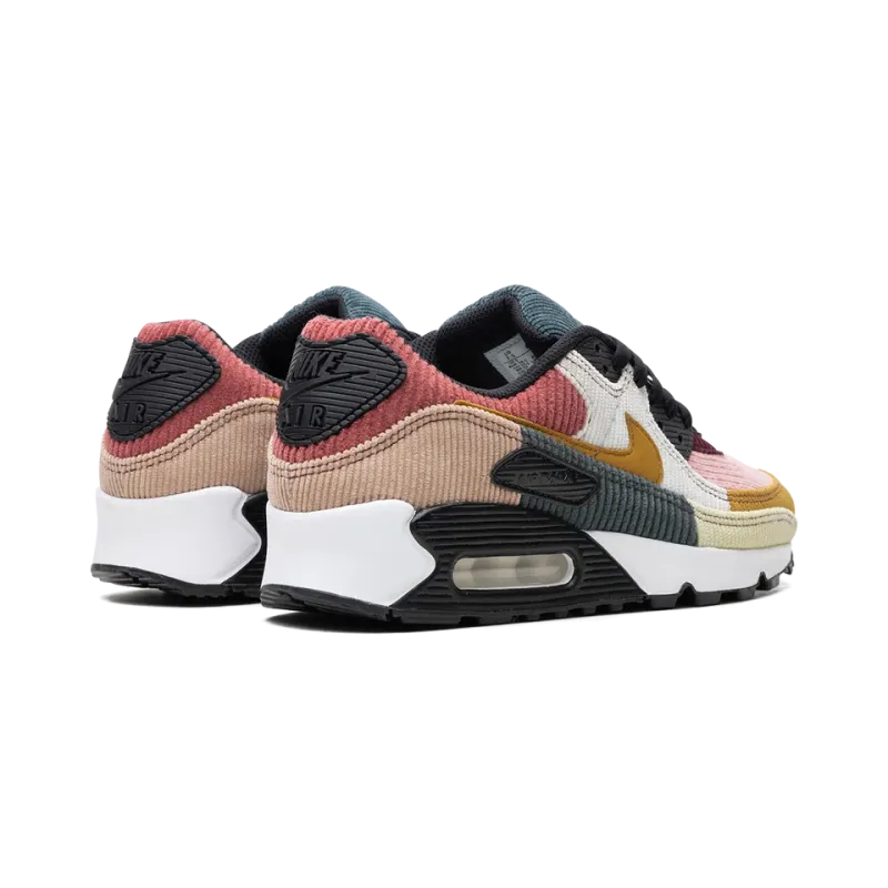 Nike AIR MAX 90 WMNS Multi-Color Corduroy Womens