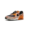 Nike Air Max 90 Premium Bio Beige / Safety Orange / Phantom / Black Mens