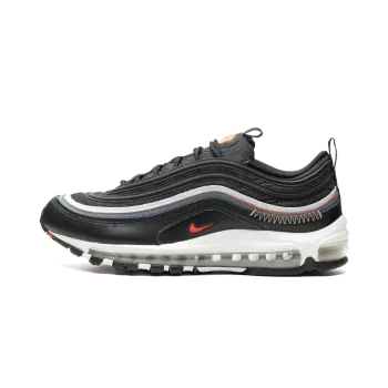 Nike Air Max 97 SE Black / Bright Crimson Mens