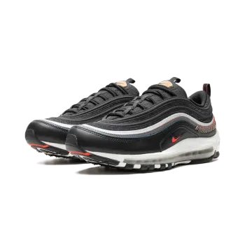 Nike Air Max 97 SE Black / Bright Crimson Mens