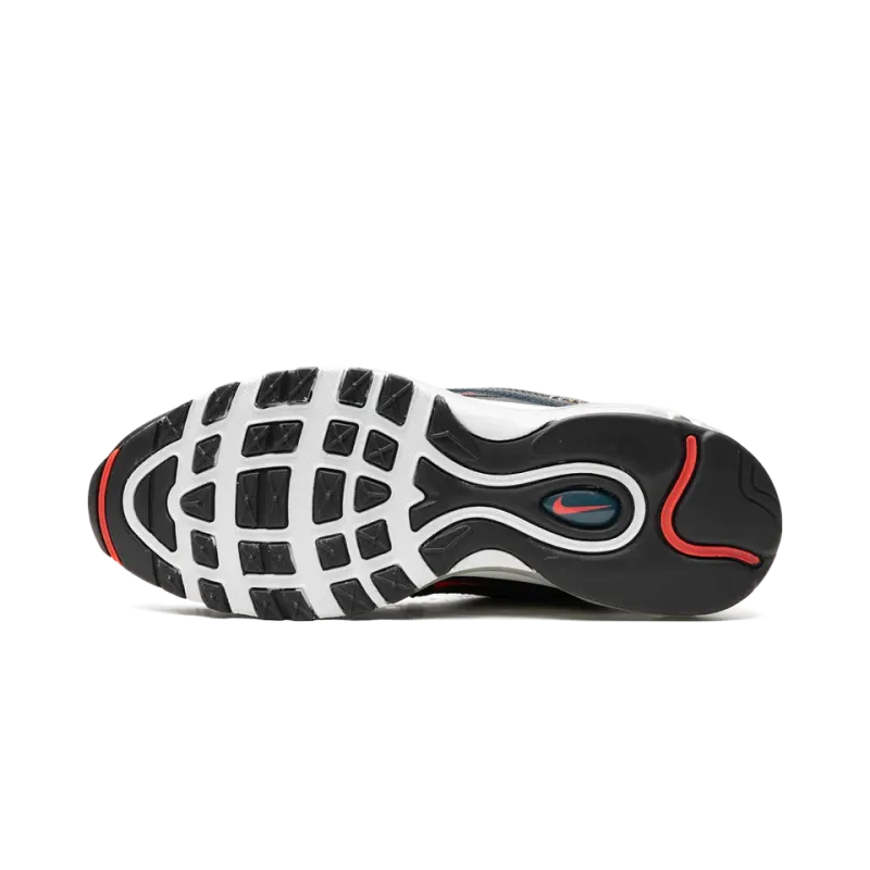 Nike Air Max 97 SE Black / Bright Crimson Mens