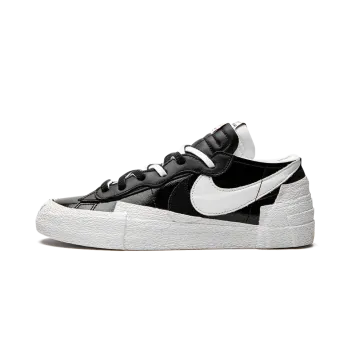 Nike Blazer Low Sacai - Black Patent Leather Mens