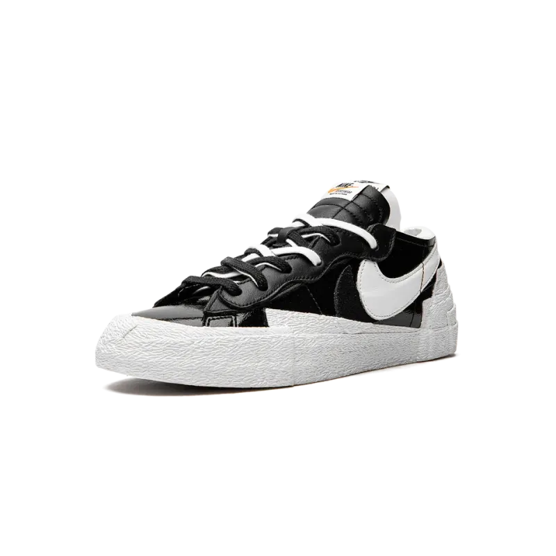 Nike Blazer Low Sacai - Black Patent Leather Mens