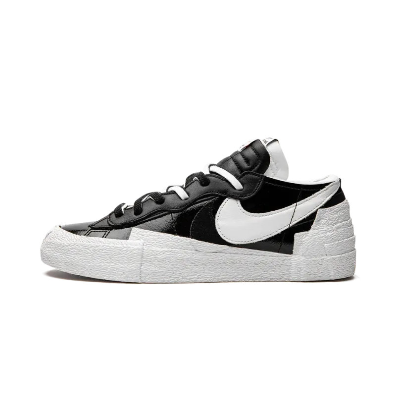 Nike Blazer Low Sacai - Black Patent Leather Mens