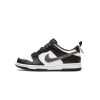 Nike Dunk Low Black White Metallic Grade School