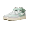 Nike Air Force 1 Mid '07 LX Grey Fog Enamel Green Mens
