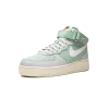 Nike Air Force 1 Mid '07 LX Grey Fog Enamel Green Mens