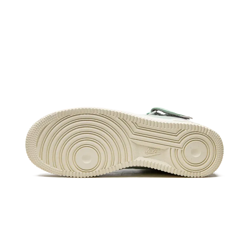 Nike Air Force 1 Mid '07 LX Grey Fog Enamel Green Mens