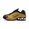 Nike Shox R4 WMNS Black / Metallic Gold Womens