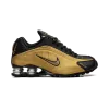 Nike Shox R4 WMNS Black / Metallic Gold Womens
