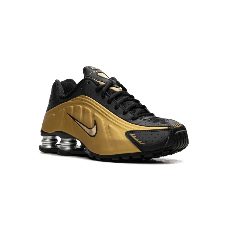 Nike Shox R4 WMNS Black / Metallic Gold Womens