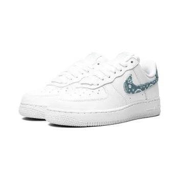 Nike AIR FORCE 1 LO MNS WMNS Paisley - Worn Blue Womens