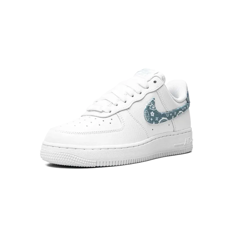 Nike AIR FORCE 1 LO MNS WMNS Paisley - Worn Blue Womens