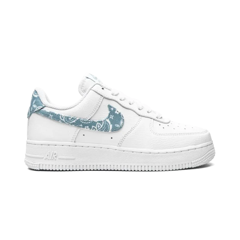 Nike AIR FORCE 1 LO MNS WMNS Paisley - Worn Blue Womens