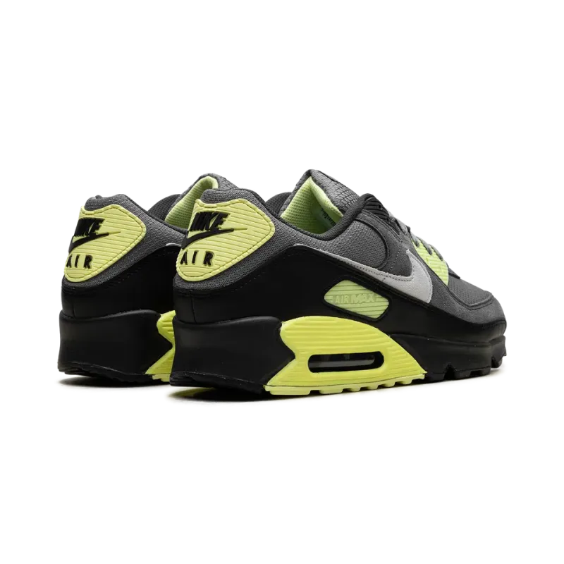 Nike Air Max 90 Smoke Grey Light Lemon Twist Mens