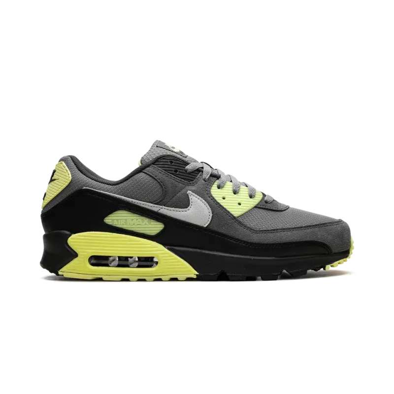 Nike Air Max 90 Smoke Grey Light Lemon Twist Mens