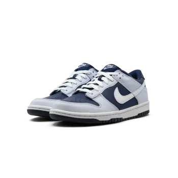 Nike Dunk Low Football Grey / Midnight Navy Grade School