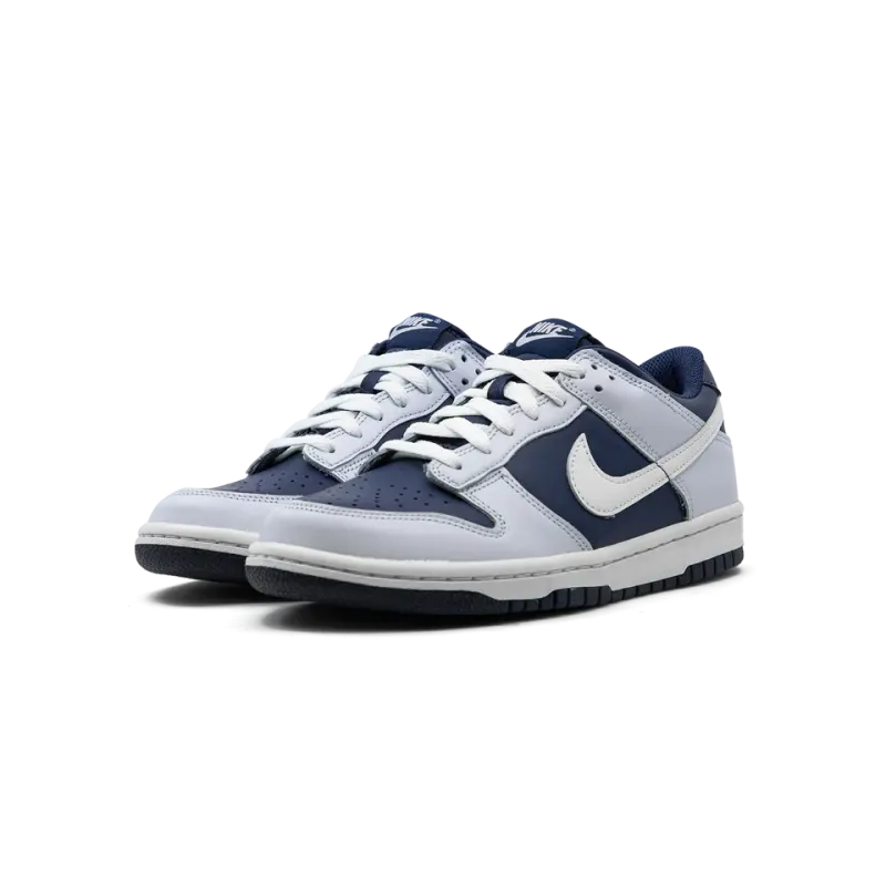 Nike Dunk Low Football Grey / Midnight Navy Grade School