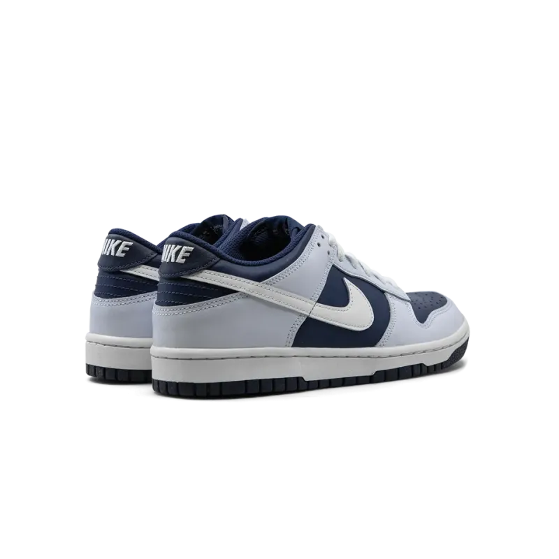 Nike Dunk Low Football Grey / Midnight Navy Grade School