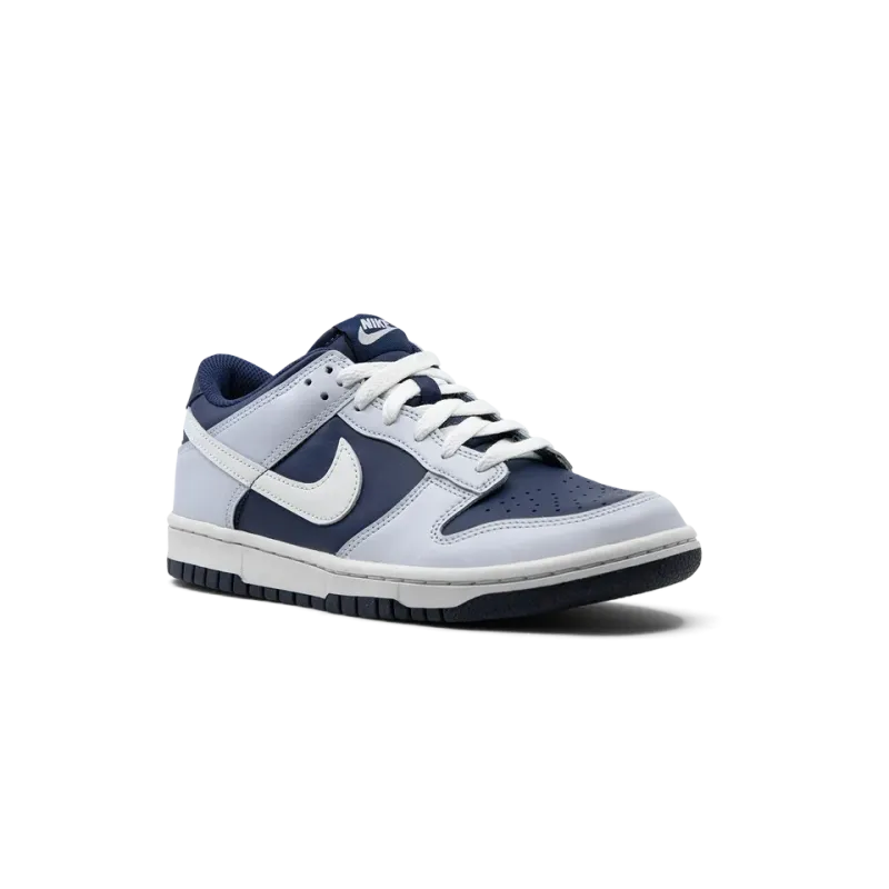 Nike Dunk Low Football Grey / Midnight Navy Grade School