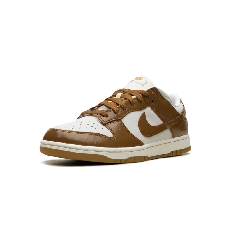 Nike DUNK LOW WMNS Brown Ostrich Womens